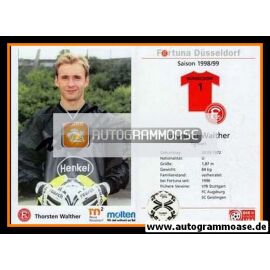 Autogramm Fussball | Fortuna Düsseldorf | 1998 | Thorsten WALTHER 