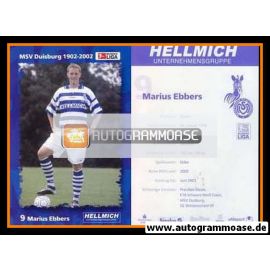 AK Fussball | MSV Duisburg | 2002 | Marius EBBERS