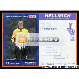 Autogramm Fussball | MSV Duisburg | 2002 | Tobias ROTT