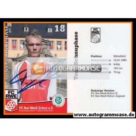 Autogramm Fussball | FC Rot-Weiss Erfurt | 2006 | Tony SCHNUPHASE