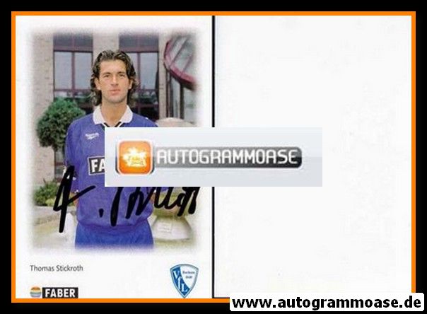 Autogramm Fussball | VfL Bochum | 1996 | Thomas STICKROTH