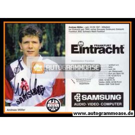 Autogramm Fussball | Eintracht Frankfurt | 1991 | Andreas MÖLLER 