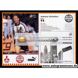 Autogramm Fussball | Eintracht Frankfurt | 1996 | Johnny EKSTRÖM