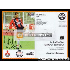 Autogramm Fussball | Eintracht Frankfurt | 1997 | Ralf WEBER (2)