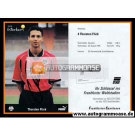 Autogramm Fussball | Eintracht Frankfurt | 1998 | Thorsten FLICK