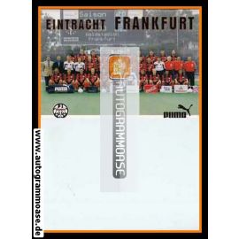 Mannschaftskarte Fussball | Eintracht Frankfurt | 1999 Puma