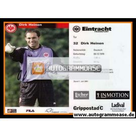Autogramm Fussball | Eintracht Frankfurt | 2001 | Dirk HEINEN