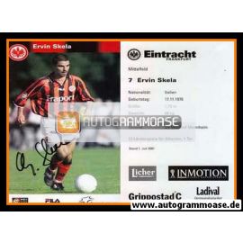 Autogramm Fussball | Eintracht Frankfurt | 2001 | Ervin SKELA