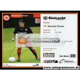 Autogramm Fussball | Eintracht Frankfurt | 2003 | Daniyel CIMEN