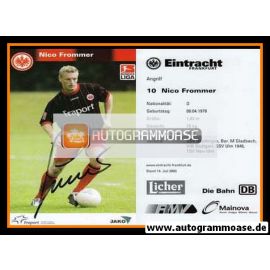 Autogramm Fussball | Eintracht Frankfurt | 2003 | Nico FROMMER