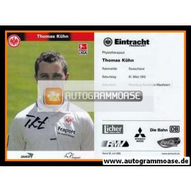 Autogramm Fussball | Eintracht Frankfurt | 2005 | Thomas KÜHN