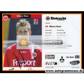 Autogramm Fussball | Eintracht Frankfurt | 2005 | Marco RUSS