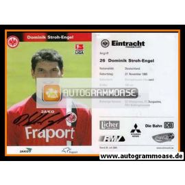 Autogramm Fussball | Eintracht Frankfurt | 2005 | Dominik STROH-ENGEL