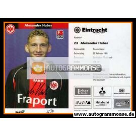 Autogramm Fussball | Eintracht Frankfurt | 2006 | Alexander HUBER