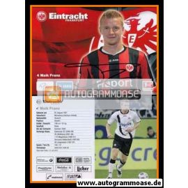 Autogramm Fussball | Eintracht Frankfurt | 2010 | Maik FRANZ