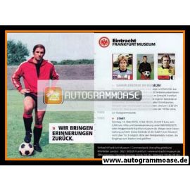 Autogramm Fussball | Eintracht Frankfurt | 1960er Retro | Peter KUNTER (Museum)
