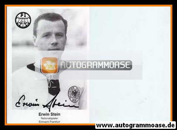 Autogramm Fussball | DFB | 1960er Retro | Erwin STEIN (Eintracht Frankfurt)