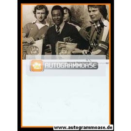 Autogramm Fussball | FSV Frankfurt | 1960er Retro | Horst TRIMHOLD (mit Pele)