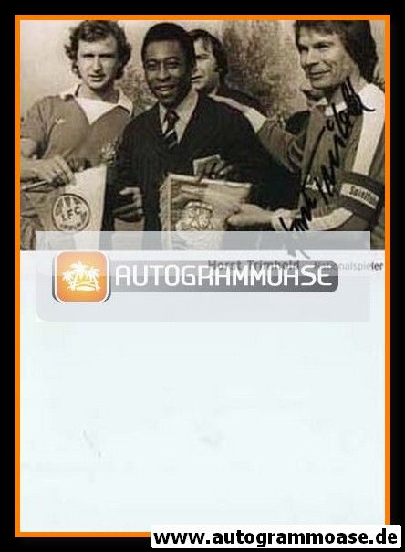 Autogramm Fussball | FSV Frankfurt | 1960er Retro | Horst TRIMHOLD (mit Pele)