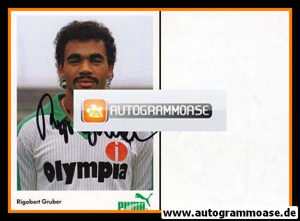 Autogramm Fussball | SV Werder Bremen | 1983 | Rigobert GRUBER