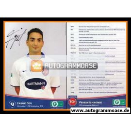 Autogramm Fussball | 1. FC Heidenheim 1846 | 2009 | Faruk GÜL