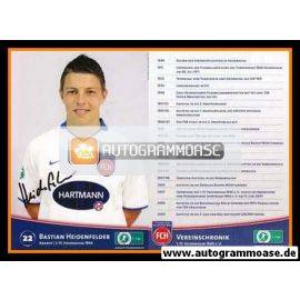Autogramm Fussball | 1. FC Heidenheim 1846 | 2009 | Bastian HEIDENFELDER