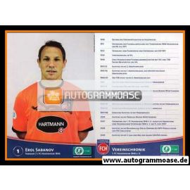 Autogramm Fussball | 1. FC Heidenheim 1846 | 2009 | Erol SABANOV