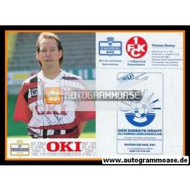 Autogramm Fussball | 1. FC Kaiserslautern | 1991 | Thomas DOOLEY (Logo)