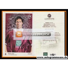 Autogramm Fussball | 1. FC Kaiserslautern | 2010 | Mathias ABEL