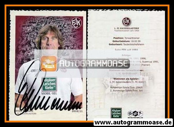 Autogramm Fussball | 1. FC Kaiserslautern | 2010 | Gerald EHRMANN