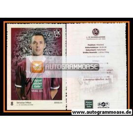Autogramm Fussball | 1. FC Kaiserslautern | 2010 | Christian TIFFERT