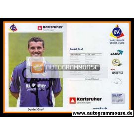Autogramm Fussball | Karlsruher SC | 2002 | Daniel GRAF