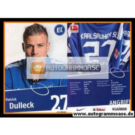 Autogramm Fussball | Karlsruher SC | 2010 | Patrick DULLECK