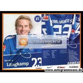 Autogramm Fussball | Karlsruher SC | 2010 | Matthias LANGHANS