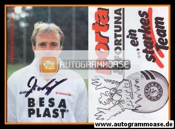 Autogramm Fussball | Fortuna Köln | 1996 | Jürgen NIGGEMANN