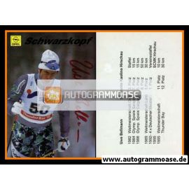 Autogramm Langlauf | Uwe BELLMANN | 1995 (Opel)