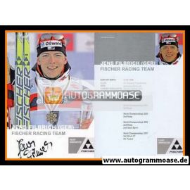 Autogramm Langlauf | Jens FILBRICH | 2007 (Portrait Color Fischer) OS-Silber