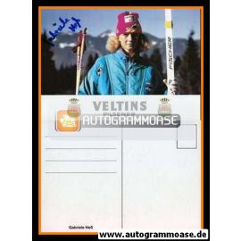 Autogramm Langlauf | Gabriele HESS | 1990er (Veltins)