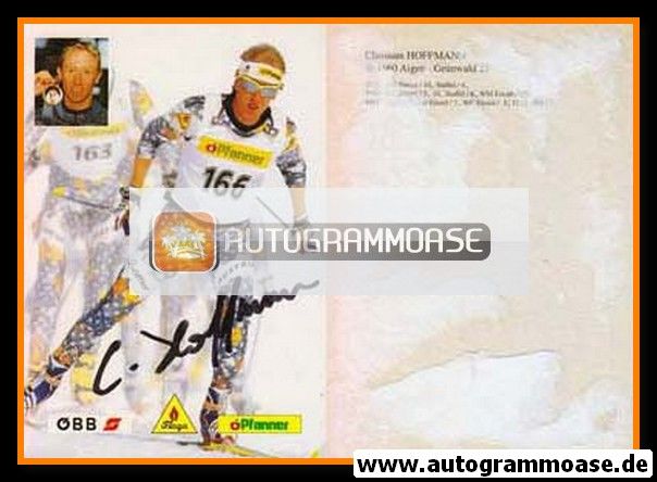 Autogramm Langlauf | Christian HOFFMANN | 1999 (Collage Color Pfanner) OS-Gold