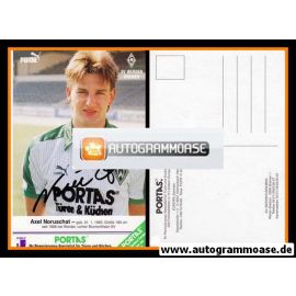Autogramm Fussball | SV Werder Bremen | 1986 | Axel NORUSCHAT