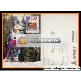 Autogramm Langlauf / NK | Hippolyt KEMPF | 1988 (Collage Color Atomic) OS-Gold