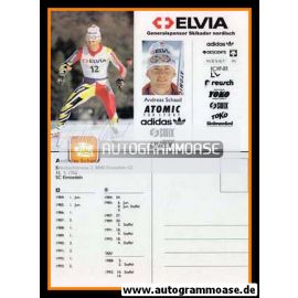 Autogramm Nordische Kombination | Andreas SCHAAD | 1994 (Elvia)