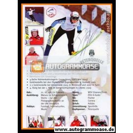 Autogramm Skispringen | Daniela IRASCHKO-STOLZ | 2009 (Peterquelle)