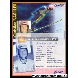 Autogramm Skispringen | Christian NAGILLER | 2000er (Manner)