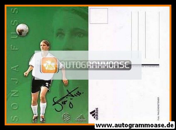 Autogramm Fussball (Damen) | DFB | 2003 Adidas | Sonja FUSS