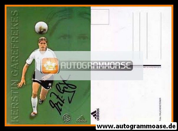 Kerstin Garefrekes DFB Autogrammkarte 2003  Original Signiert+A 174345