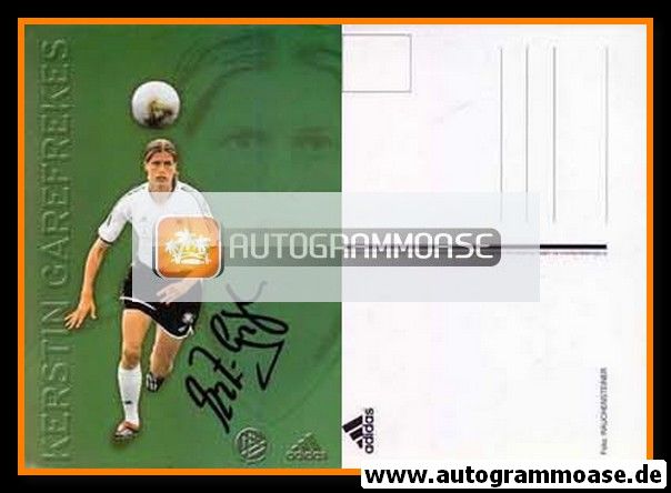 Autogramm Fussball (D) | DFB | 2003 Adidas | Kerstin GAREFREKES