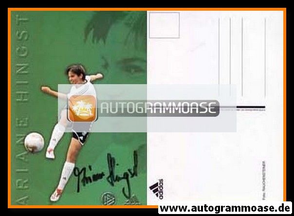 Autogramm Fussball (D) | DFB | 2003 Adidas | Ariane HINGST