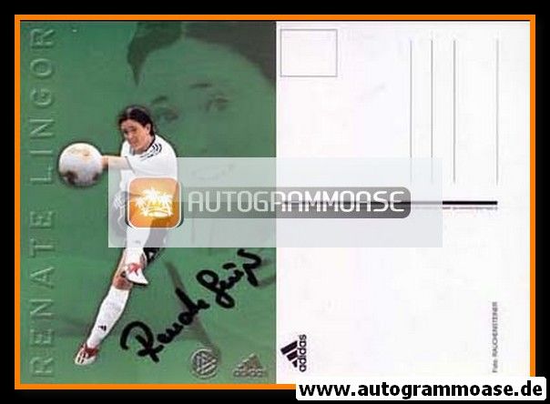 Autogramm Fussball (Damen) | DFB | 2003 Adidas | Renate LINGOR