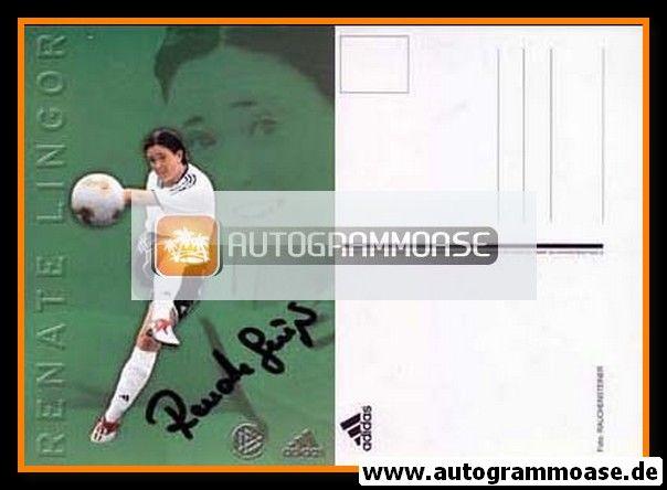 Autogramm Fussball (D) | DFB | 2003 Adidas | Renate LINGOR